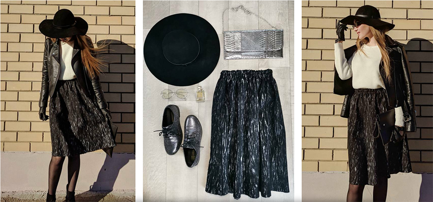 Юбка на шаблоне-книжке в технике «Калейдоскоп.png